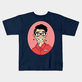 The Sticker Man Kids T-Shirt